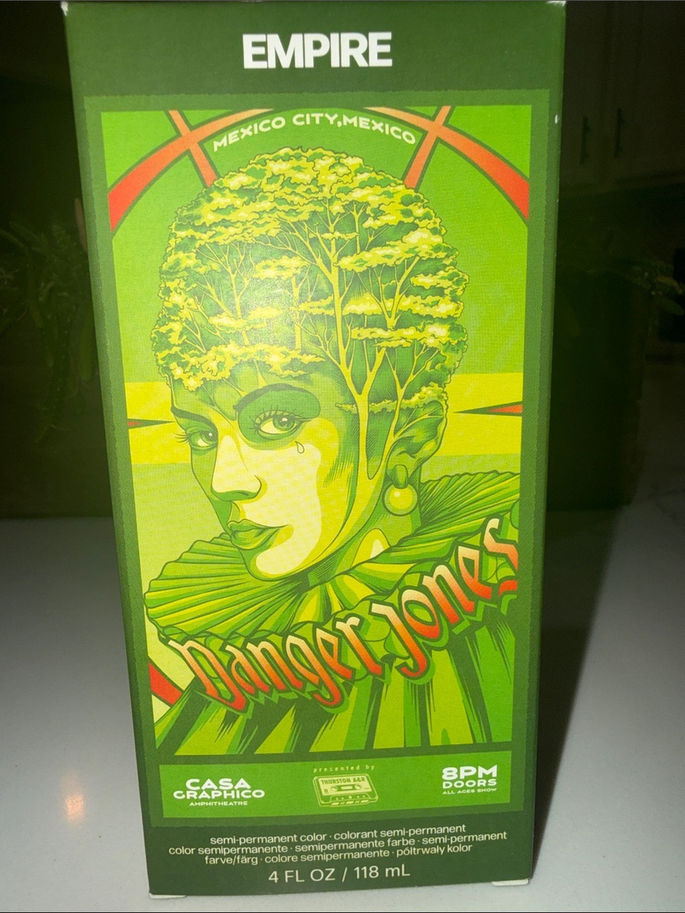 Danger jones Empire semi permanent hair color
